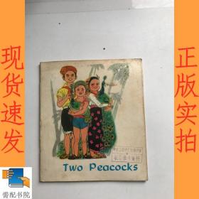 英文书  two   peacocks 两只孔雀