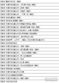 精装怀旧网格本 人文社外国文学名著丛书 共103册 （详书名见图片）