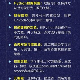 流畅的Python 图灵程序设计丛书 Python编程从入门到精通核心编程开发程序设计 Python语言学习书籍 python代码大全