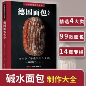 德国面包大全(日)森本智子 著 生活 饮食文化书籍 烹饪食谱类书籍99款灵魂德国面包