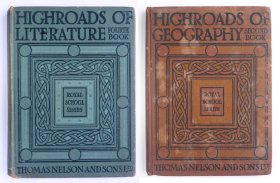 HIGHROADS OF LITERATURE 和 HIGHROADS OF GEOGRAPHY （英国皇家学校英语和地理课本）