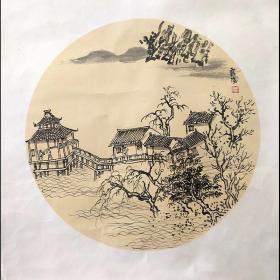 河南省美术家协会会员 当代实力派画家 国家级美术师闫露阳花鸟作品 H21481