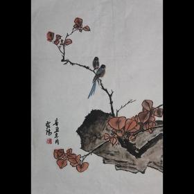 河南省美术家协会会员 当代实力派画家 国家级美术师闫露阳《秋色》H1783