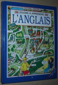 ◆法语原版书 Jouons à apprendre l'anglais 儿童学习英语