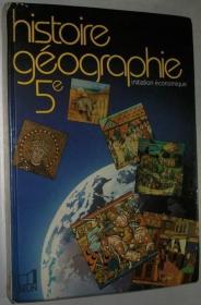 ◇法文原版书 Histoire  geographie  initiation economique 5e