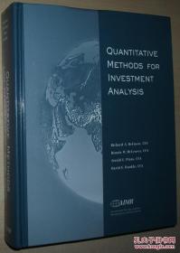 ☆英文原版书 Quantitative Methods for Investment Analysis