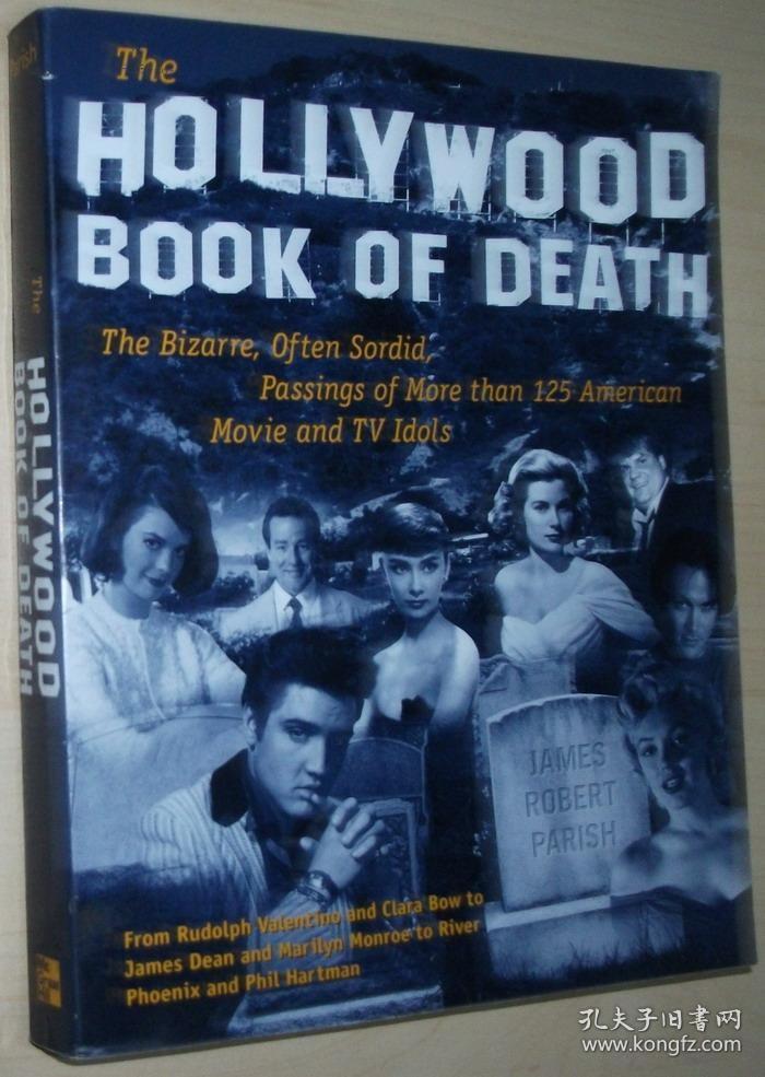 英文原版书 The Hollywood Book of Death by James Parish