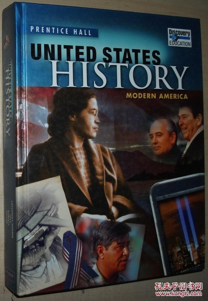 ◇英文原版书 UNITED STATES HISTORY 2010 MODERN AMERICA STUDENT