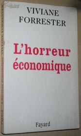 ☆法语原版书 L'horreur économique de Viviane Forrester