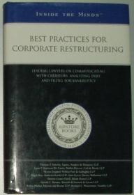 英文原版书 Inside the Minds: Best Practices for Corporate Restructuring