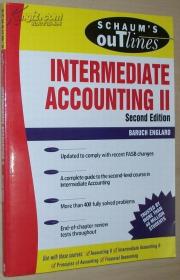 英文原版书Schaum's Outline of Intermediate Accounting II 2nd