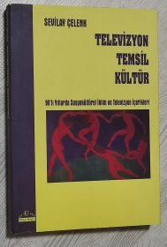 土耳其语原版书 TELEVİZYON TEMSİL KÜLTÜR