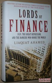 ◇英文原版书 Lords of Finance: The Bankers Who Broke the World