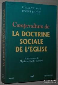 法语原版书 Compendium de la doctrine sociale de l'église (Documents d'église)