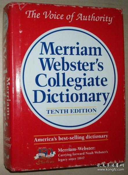 Merriam-Webster's Collegiate Dictionary