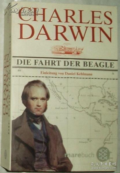 德文原版书 Die Fahrt der Beagle von Charles Darwin
