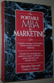 ◇英文原版书 The Portable MBA in Marketing