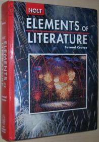 英文原版书 Holt Elements of Literature: Second Course 2005