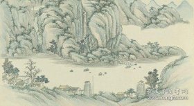 【提供资料信息服务】《燕山八景图》由清代画家张若澄绘 画册以北京城著名的燕京八景（乾隆修订）为题而作