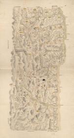 古地图1902 宾州厅乡社全图 光绪二十八年。纸本大小66.46*122.49厘米。宣纸艺术微喷复制