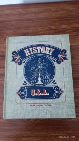 英文原版 History, U.S.A 精装小16开本 品好