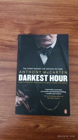英文原版 Darkest Hour 至暗时刻 安东尼·麦卡滕 32开本私藏品佳