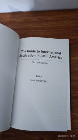 英文原版 The Guide to International Arbitration in Latin America 精装小16开本私藏品佳