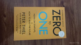 英文原版 Zero to One: Notes on Startups, or How to Build the Future 32开本 私藏品佳