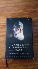 英文原版 Jamsetji Nusserwanji Tata: A Chronicle of His Life Hardcover 精装小16开本私藏品好