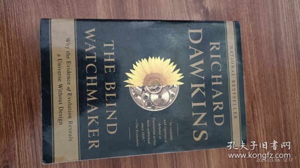 英文原版 Richard Dawkins： The Blind Watchmaker: Why the Evidence of Evolution Reveals a Universe without Design 理查德·道金斯 盲眼钟表匠 32开本 私藏品佳