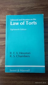 英文原版 Salmond and Heuston on the law of torts 小16开本私藏品好