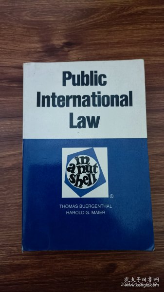 英文原版 Public International Law 小32开本私藏品好