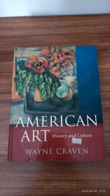 英文原版 American Art: History and Culture 大12开本私藏品佳