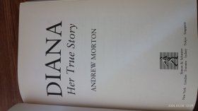 英文原版 Andrew Morton：Diana: Her True Story 安德鲁·莫顿 戴安娜的生与死 皇室的傲慢与偏见 精装大32开本 私藏品佳