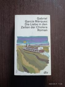 德语原版 德文 Gabriel García Márquez ： Die Liebe in den Zeiten der Cholera 马尔克斯 霍乱时期的爱情 口袋本