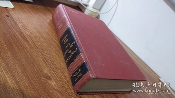 英文原版 Problems in contract law: Cases and materials 精装小16开本 私藏品好