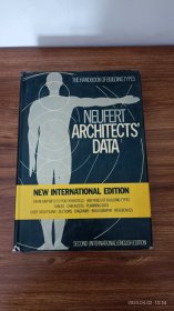 英文原版 Architects' Data  恩斯特·诺伊费特 建筑设计手册 建筑专家费麟藏书 精装小8开本一巨册