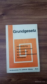 德文原版 Grundgesetz 口袋本私藏品佳