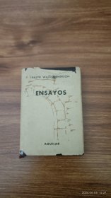 西班牙语原版 Ensayos Ralph Waldo Emerson 拉尔夫·瓦尔多·爱默生随笔 口袋本精装私藏品好