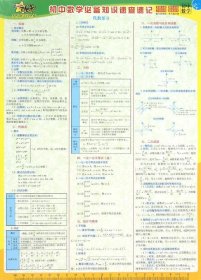 酷卡 多功能学习垫板 初中数学（