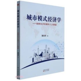 城市模式经济学:破解经济发展中八大难题