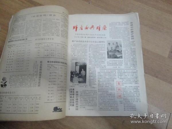 蜂产品与蜂疗 带发刊词（1期----15期）