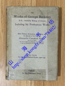 The Works of George Berkeley, Including His Posthumous Works Vol. 2: Philosophical Works, 1732-1733
