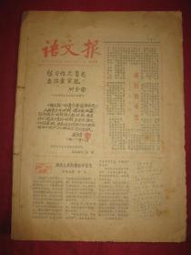 语文报 1981年创刊号