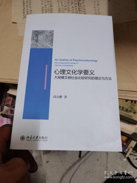 心理文化学要义：大规模文明社会比较研究的理论与方法  缺第一张空白页