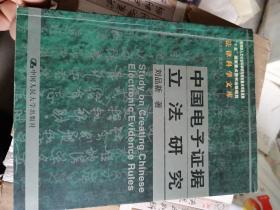 中国电子证据立法研究