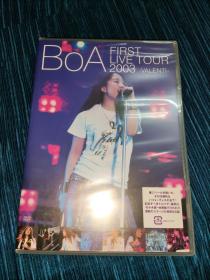 首版 BoA FIRST LIVE TOUR 2003 VALENTI DVD 日版 仅拆原包装