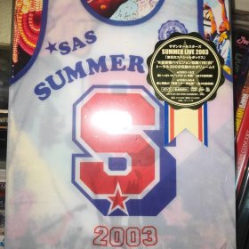 Southern All Stars南方群星 Summer Live 2003 初回4DVD日版未拆