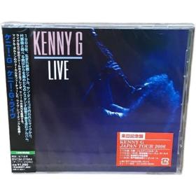 （订）KENNY G LIVE CD 来日纪念版 日版 未拆