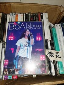 宝儿 BoA FIRST LIVE TOUR 2003 VALENTI DVD 日版 拆封